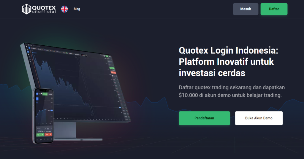 quotex broker Platform trading indonesia